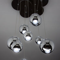 Lampadario a Sospensione Led Sfere Design Moderno
