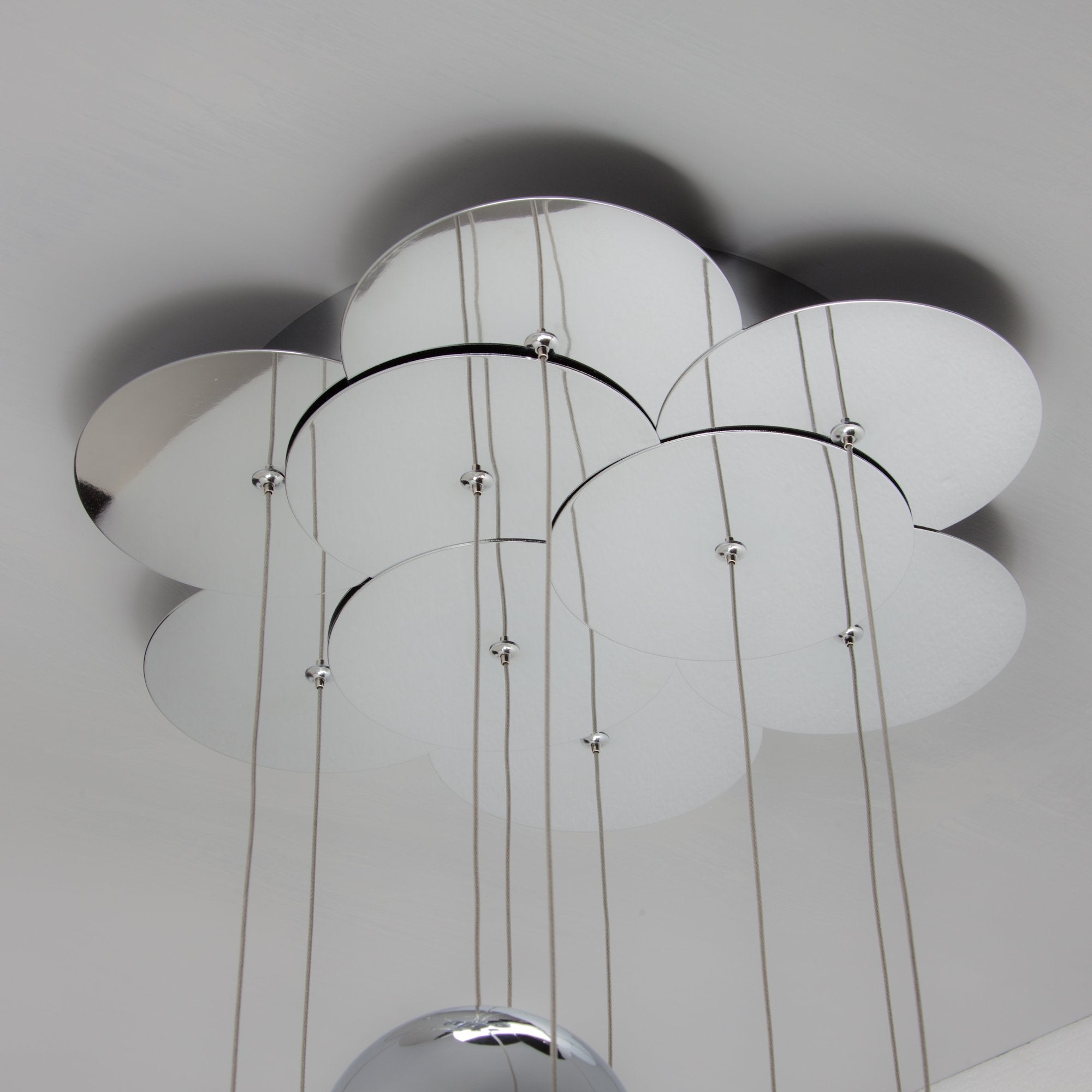 Lampadario a Sospensione Led Sfere Design Moderno