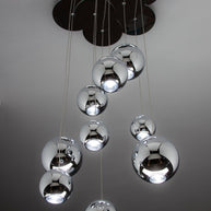 Lampadario a Sospensione Led Sfere Design Moderno