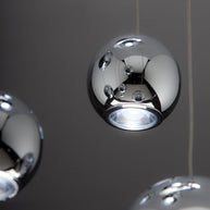 Lampadario a Sospensione Led Sfere Design Moderno