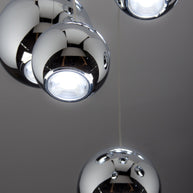 Lampadario a Sospensione Led Sfere Design Moderno