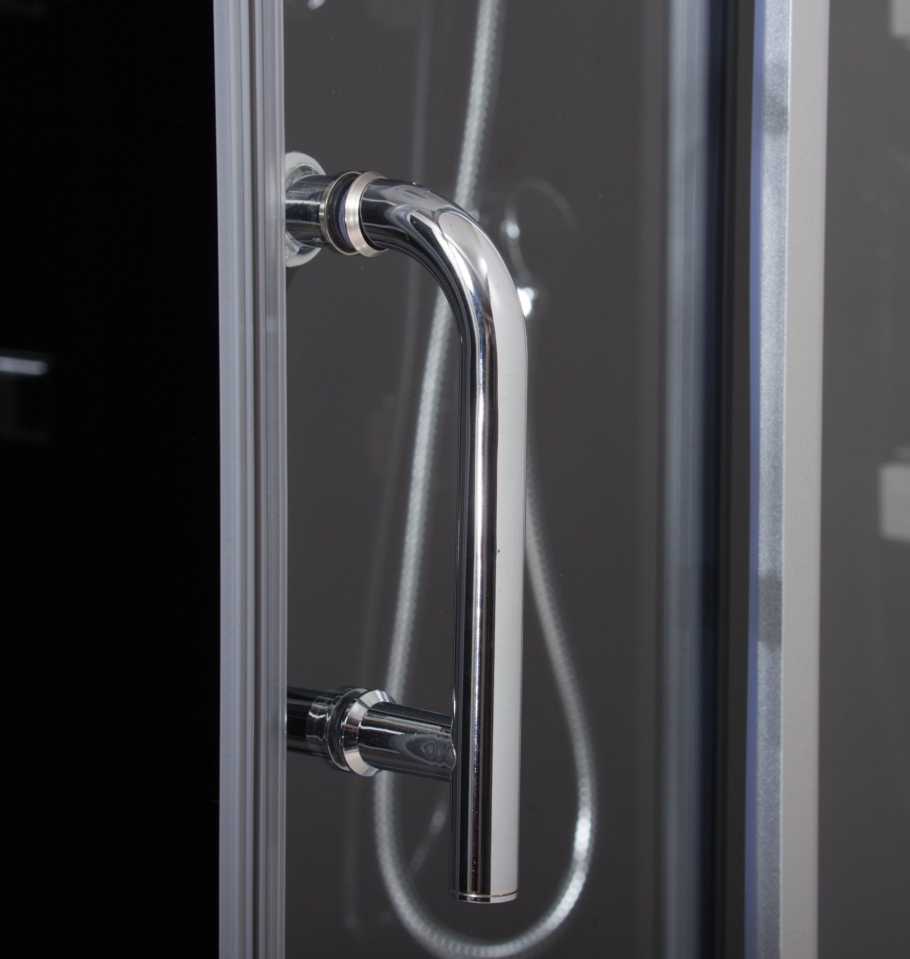 Box Doccia Black Air 70x150cm Destra Idromassaggio Multifunzione