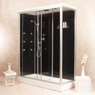 Box Doccia Black Air 70X150 L