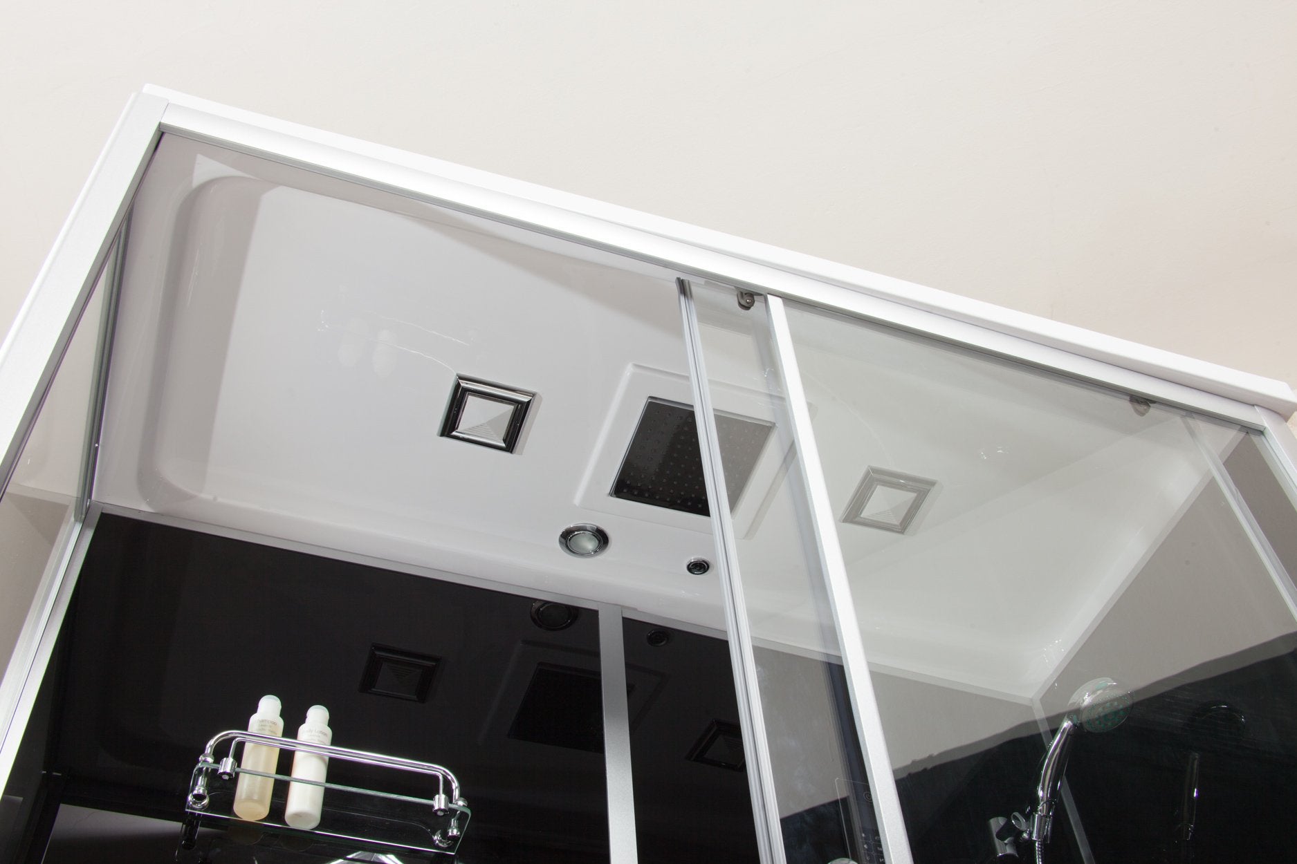 Box Doccia Black Air 70x160 Destra Idromassaggio  Multifunzione