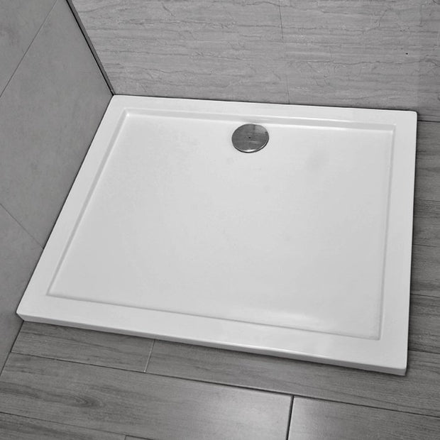 Piatto Doccia in Resina di ABS 70x90 Reversibile Universale + Piletta