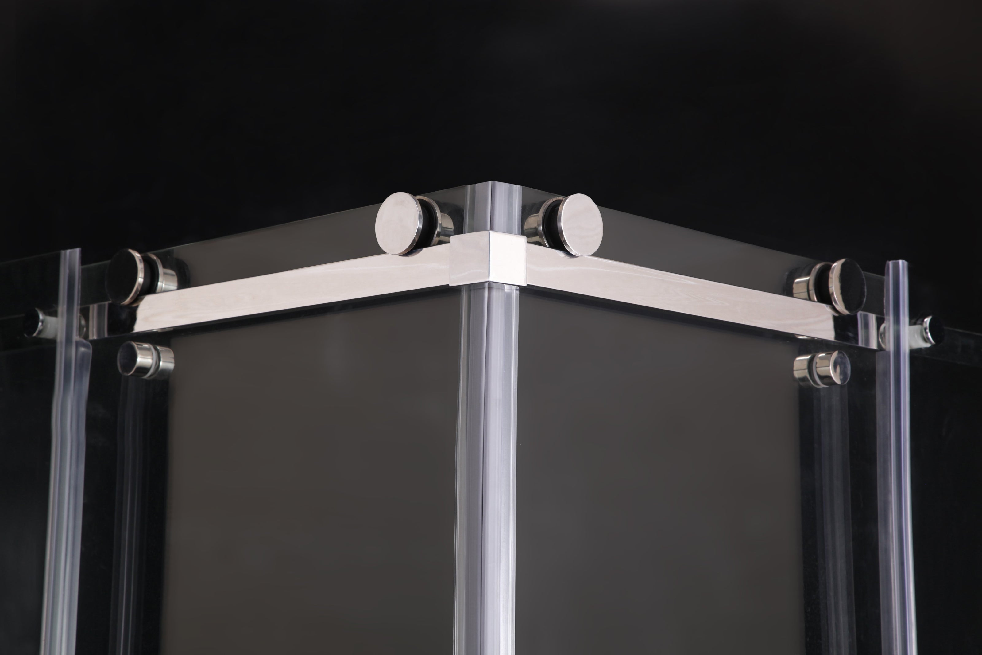 Cabina Doccia Sly Lux Vetri 8mm Telaio Inox 70x90 Destro