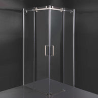 Cabina Doccia Sly Lux Vetri 8mm Telaio Inox 70x90 Sinistra