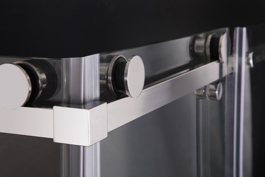 Cabina Doccia Sly Lux Vetri 8mm Telaio Inox 80x80