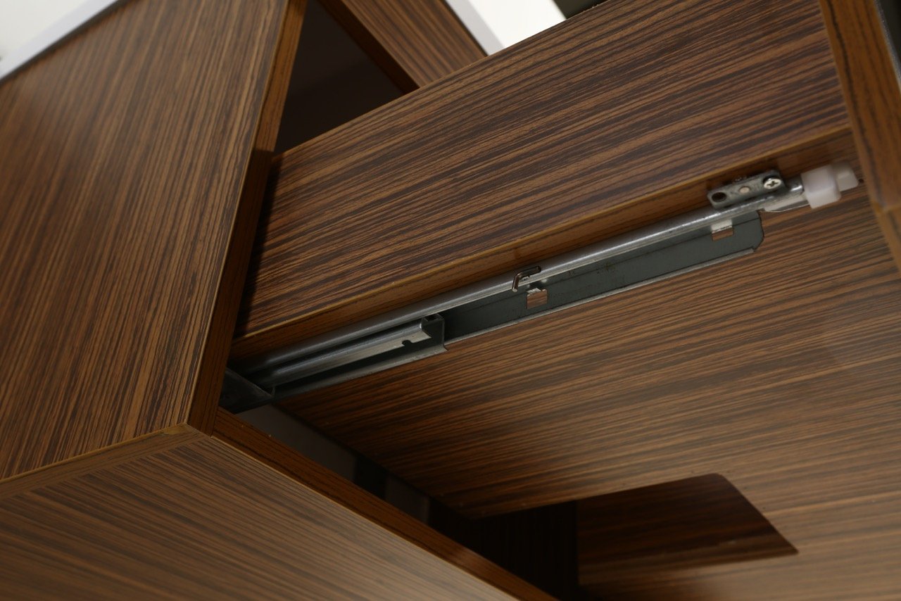 Mobile Arredo Bagno Lake 80 cm Legno color Rovere Sospeso Moderno