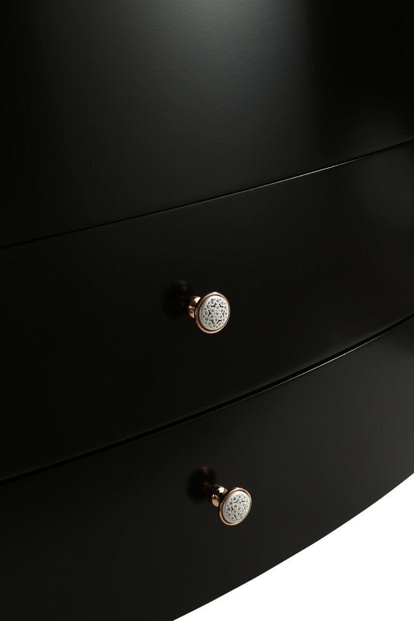 Mobile Arredo Bagno Liverpool 100 cm Nero Moderno Sospeso