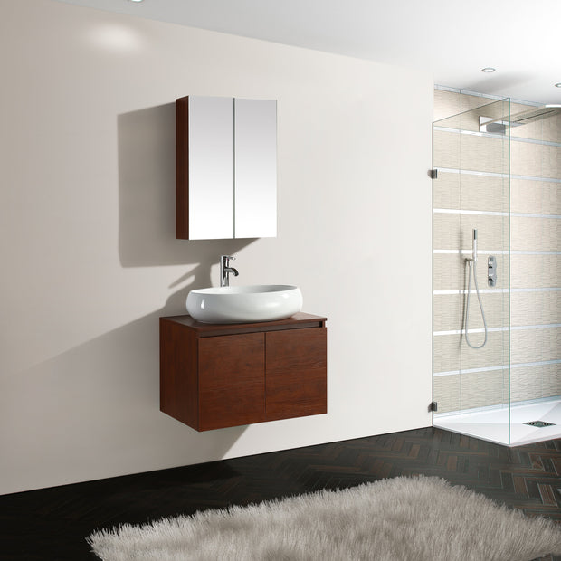 Mobile Arredo Bagno Sospeso Bali 70 cm in Stile Moderno