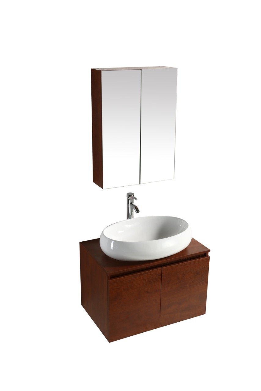 Mobile Arredo Bagno Sospeso Bali 70 cm in Stile Moderno