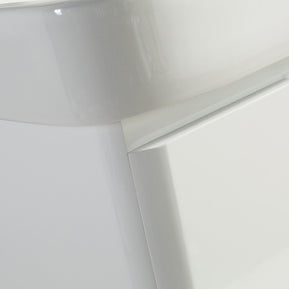 Mobile Arredo Bagno White 60 cm Bianco Moderno Sospeso