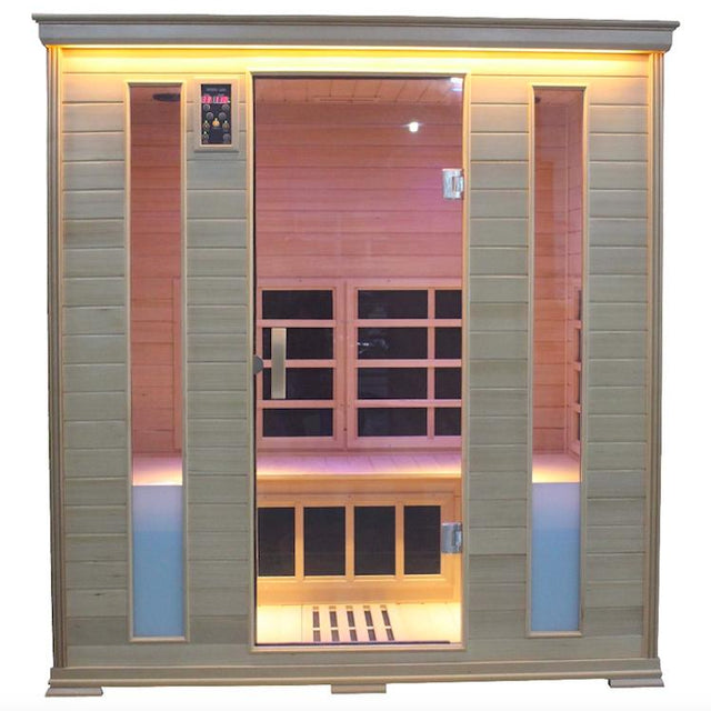 Sauna Infrarossi Finlandese Luxury Eco 188x148 cm