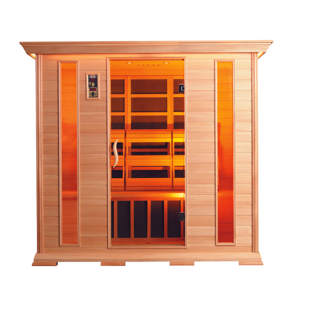 Sauna Infrarossi Finlandese Luxury Eco 188x148 cm