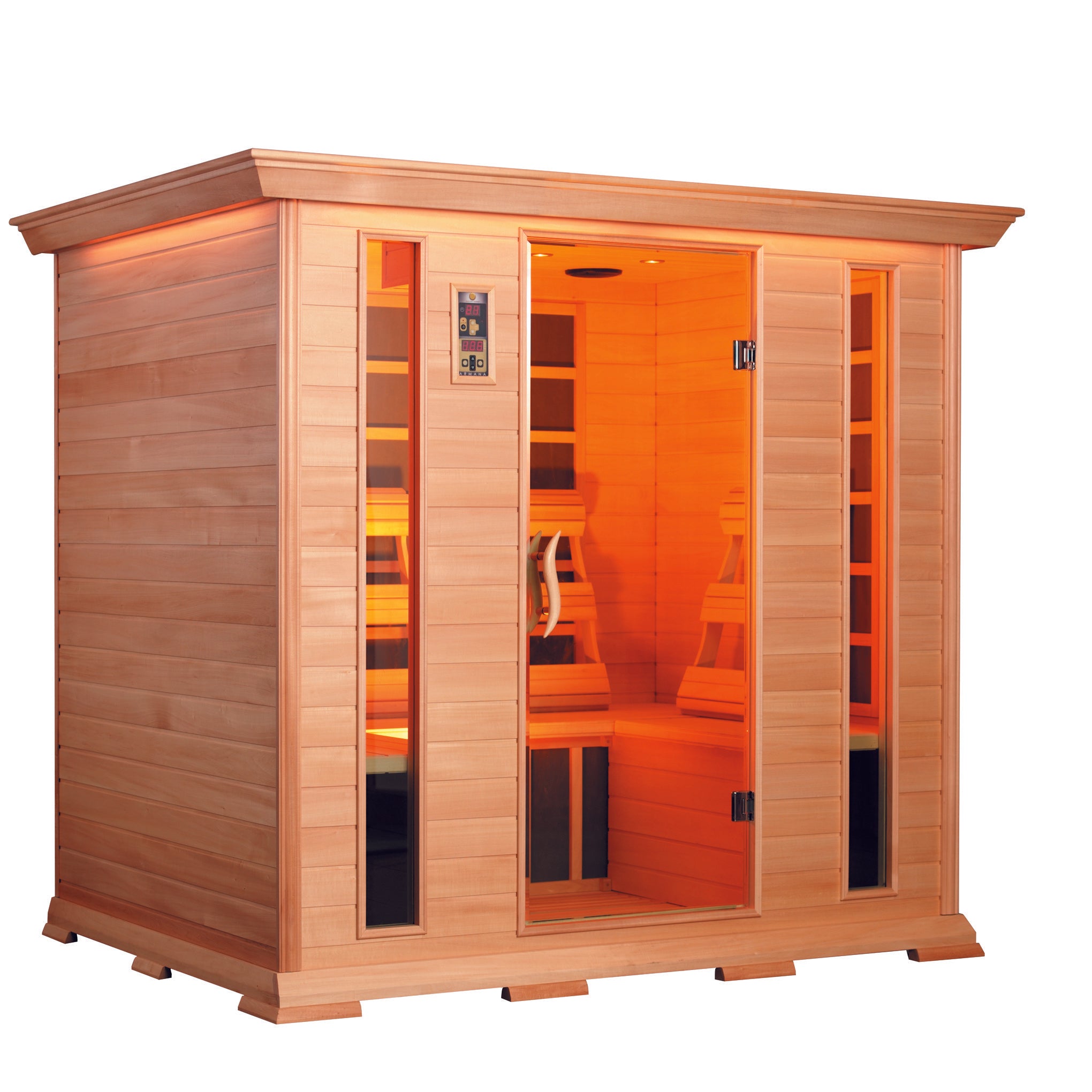 Sauna Infrarossi Finlandese Luxury Eco 188x148 cm