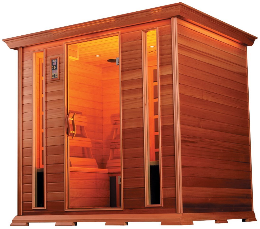 Sauna Infrarossi Finlandese Luxury Eco 188x148 cm