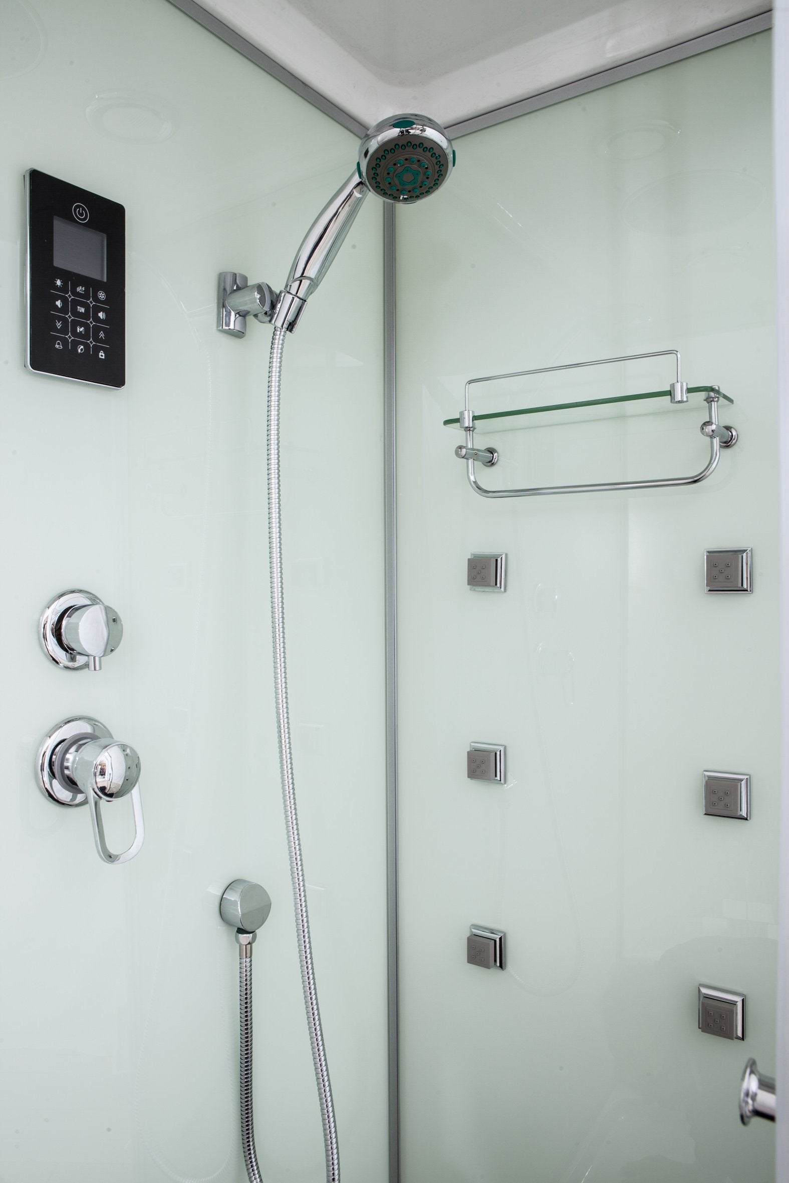 Box Doccia White Air 70x90 Sinistra Idromassaggio Multifunzione