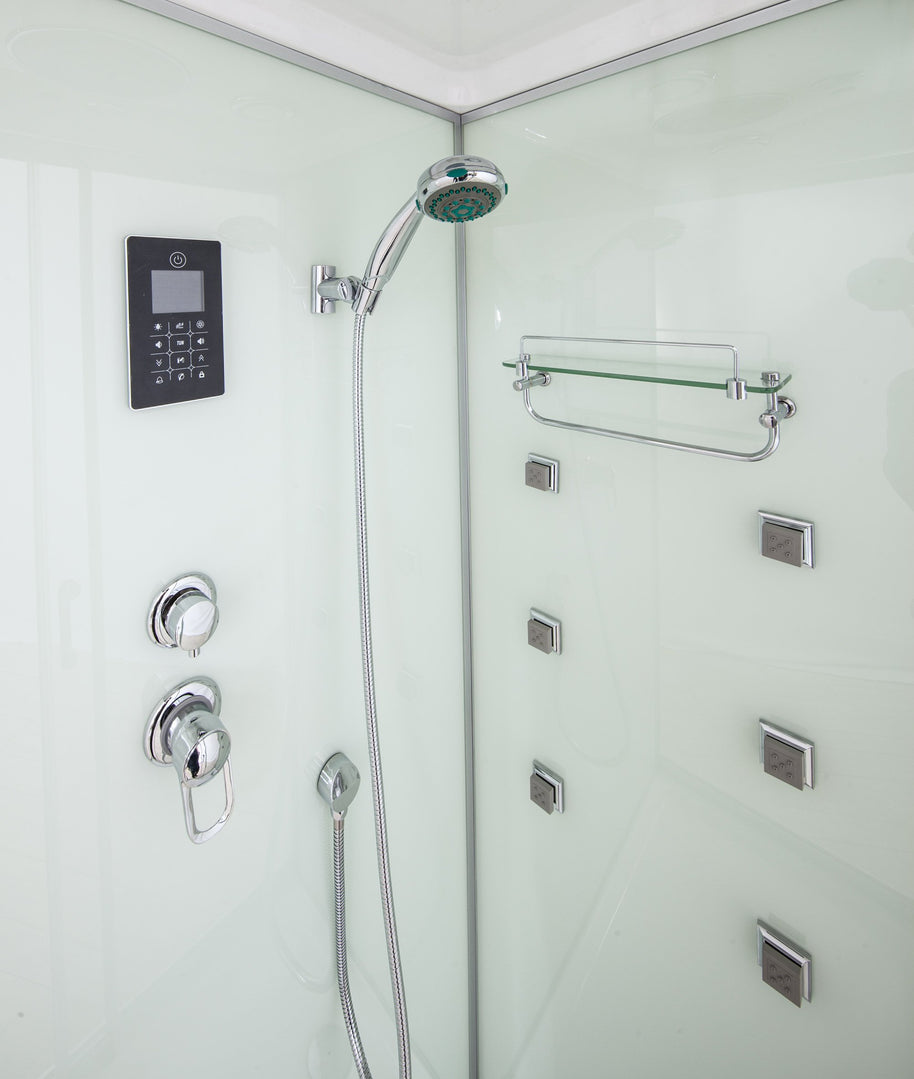 Box Doccia White Air 70x90 Destra Idromassaggio Multifunzione