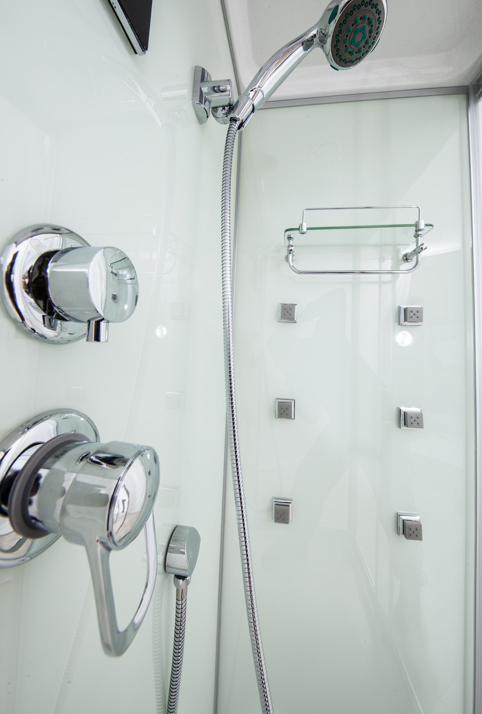 Box Doccia White Air 70x90 Destra Idromassaggio Multifunzione