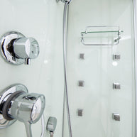 Box Doccia White Air 70x90 Destra Idromassaggio Multifunzione