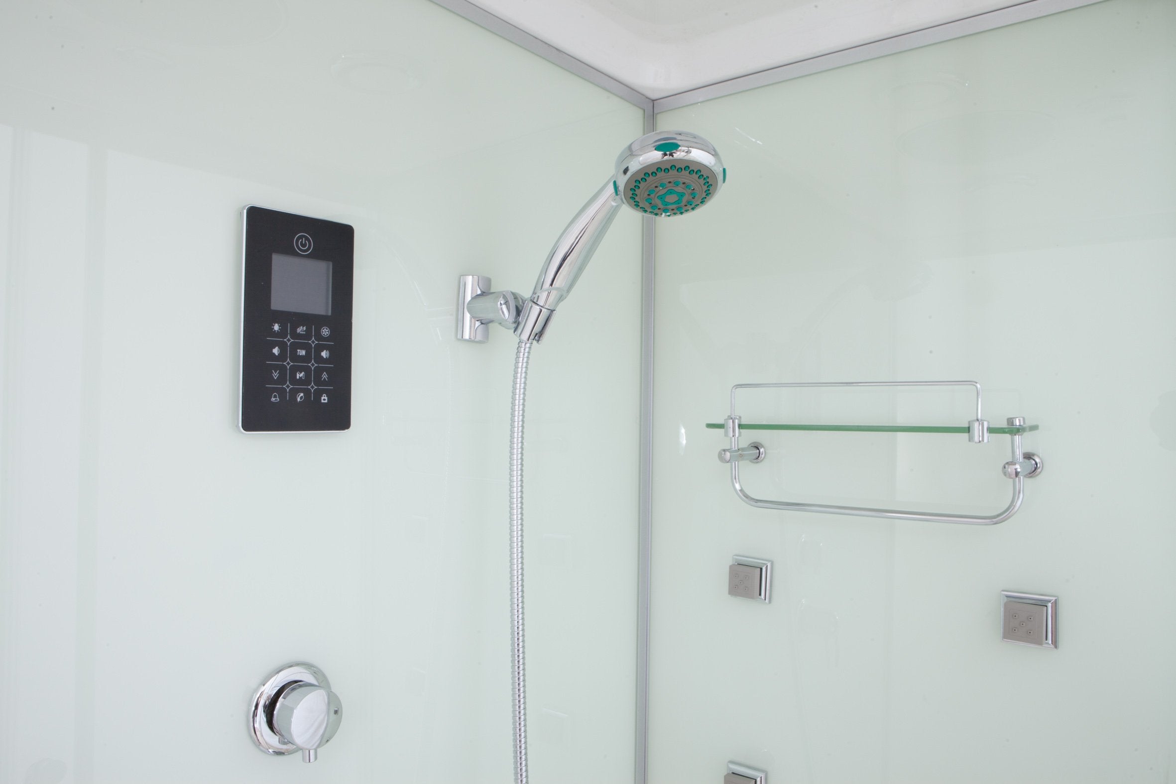 Box Doccia White Air 70x100 Sinistra Idromassaggio Multifunzione