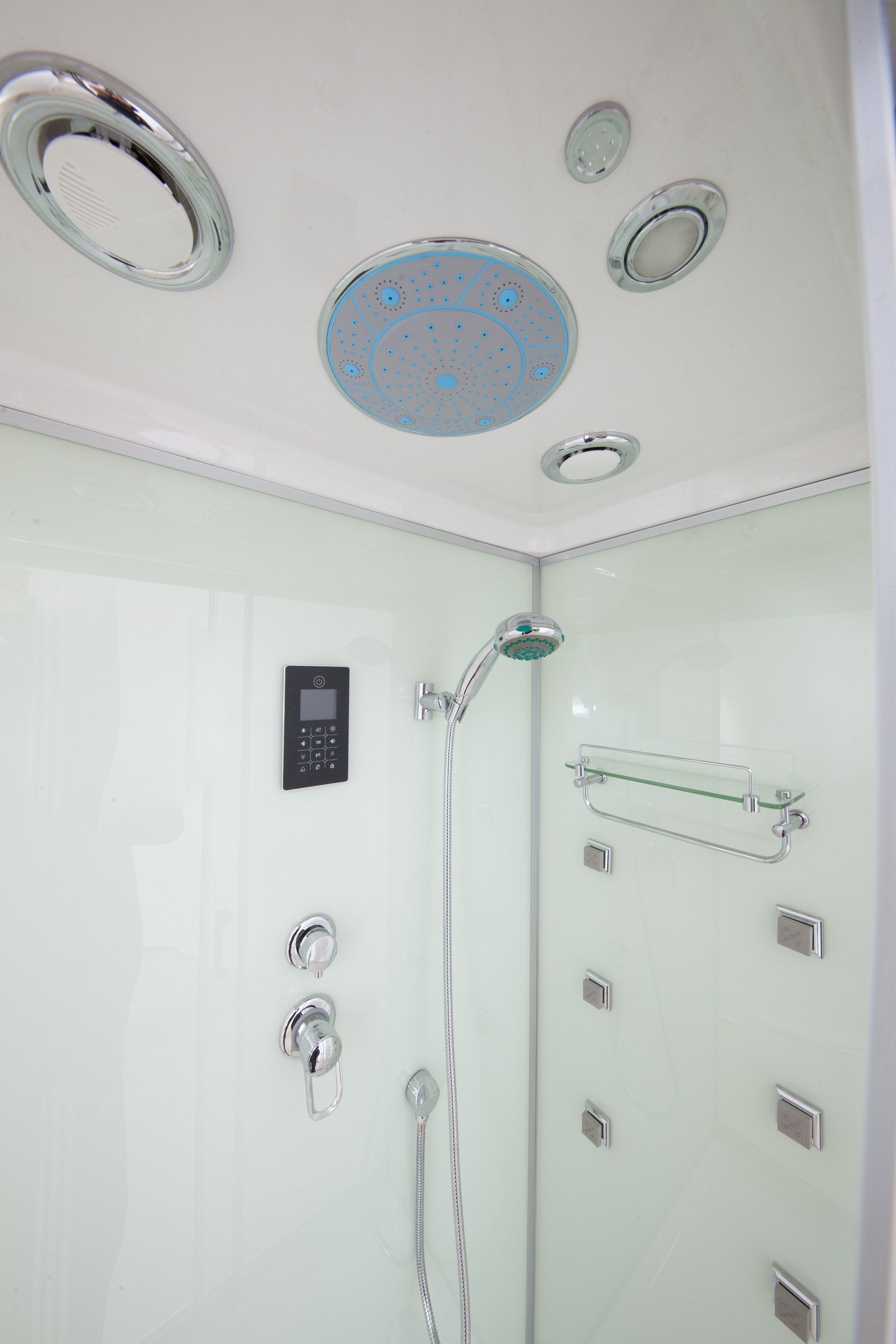 Box Doccia White Air 70x100 Sinistra Idromassaggio Multifunzione