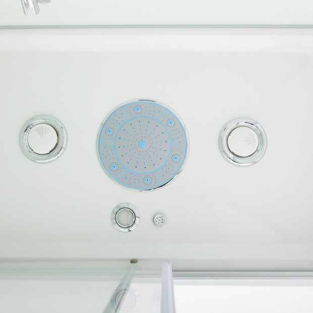 Box Doccia White Air 70x100 Destra Idromassaggio Multifunzione