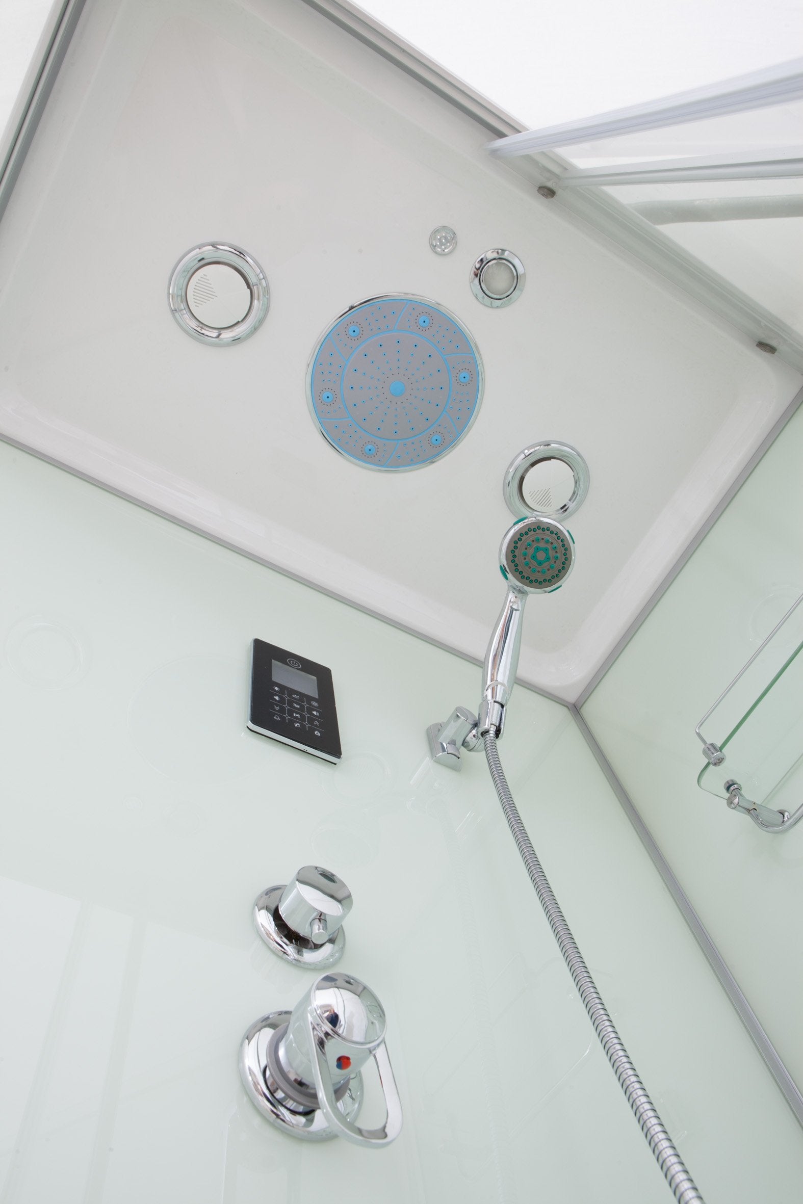 Box Doccia White Air 70x100 Destra Idromassaggio Multifunzione