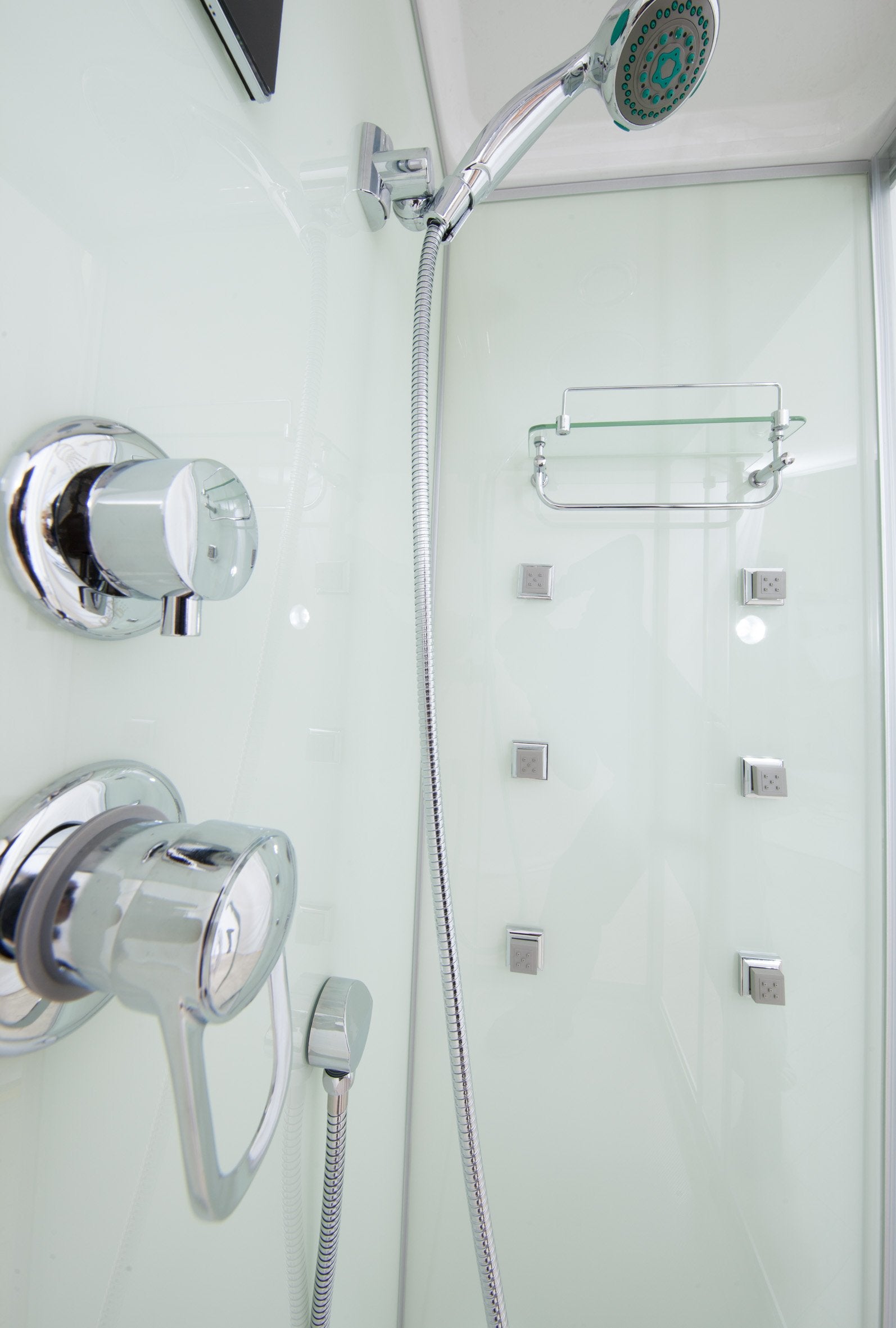 Box Doccia White Air 70x100 Destra Idromassaggio Multifunzione