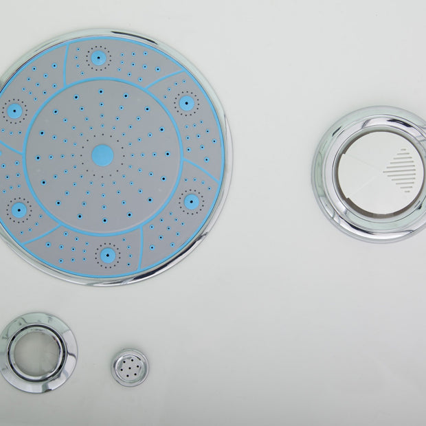 Box Doccia White Air 70x110 Sinistra Idromassaggio Multifunzione