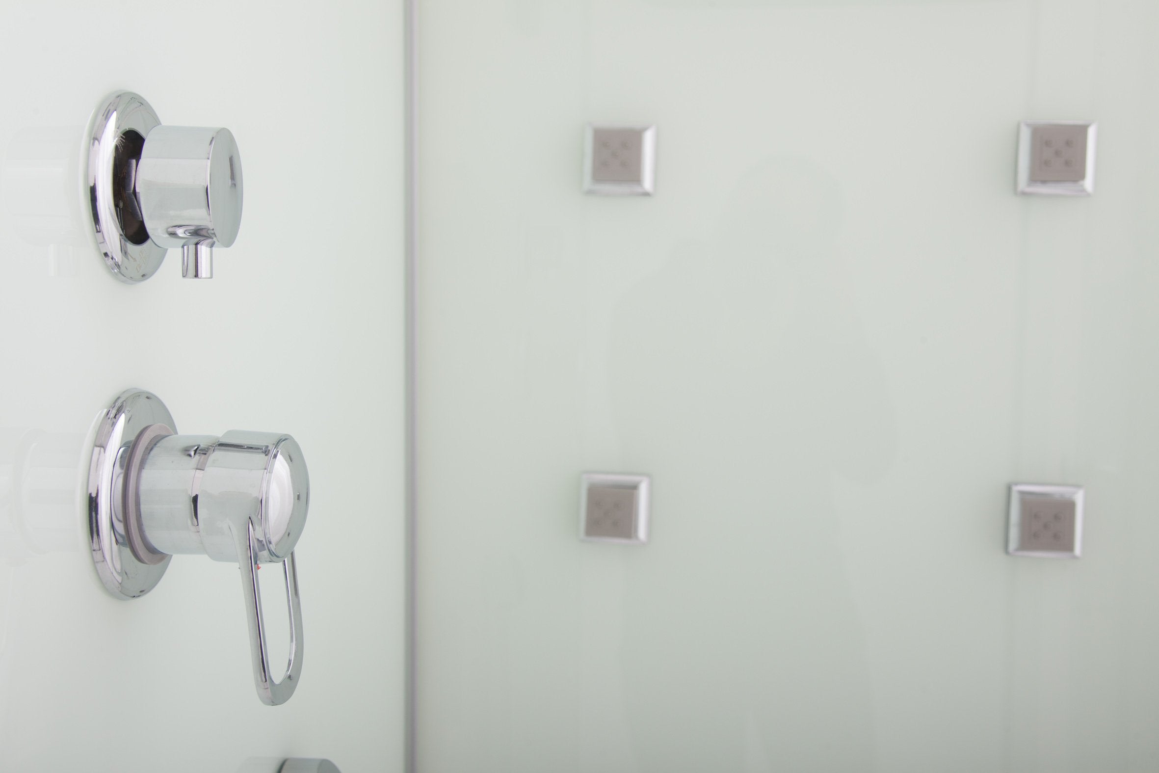 Box Doccia White Air 70x110 Sinistra Idromassaggio Multifunzione