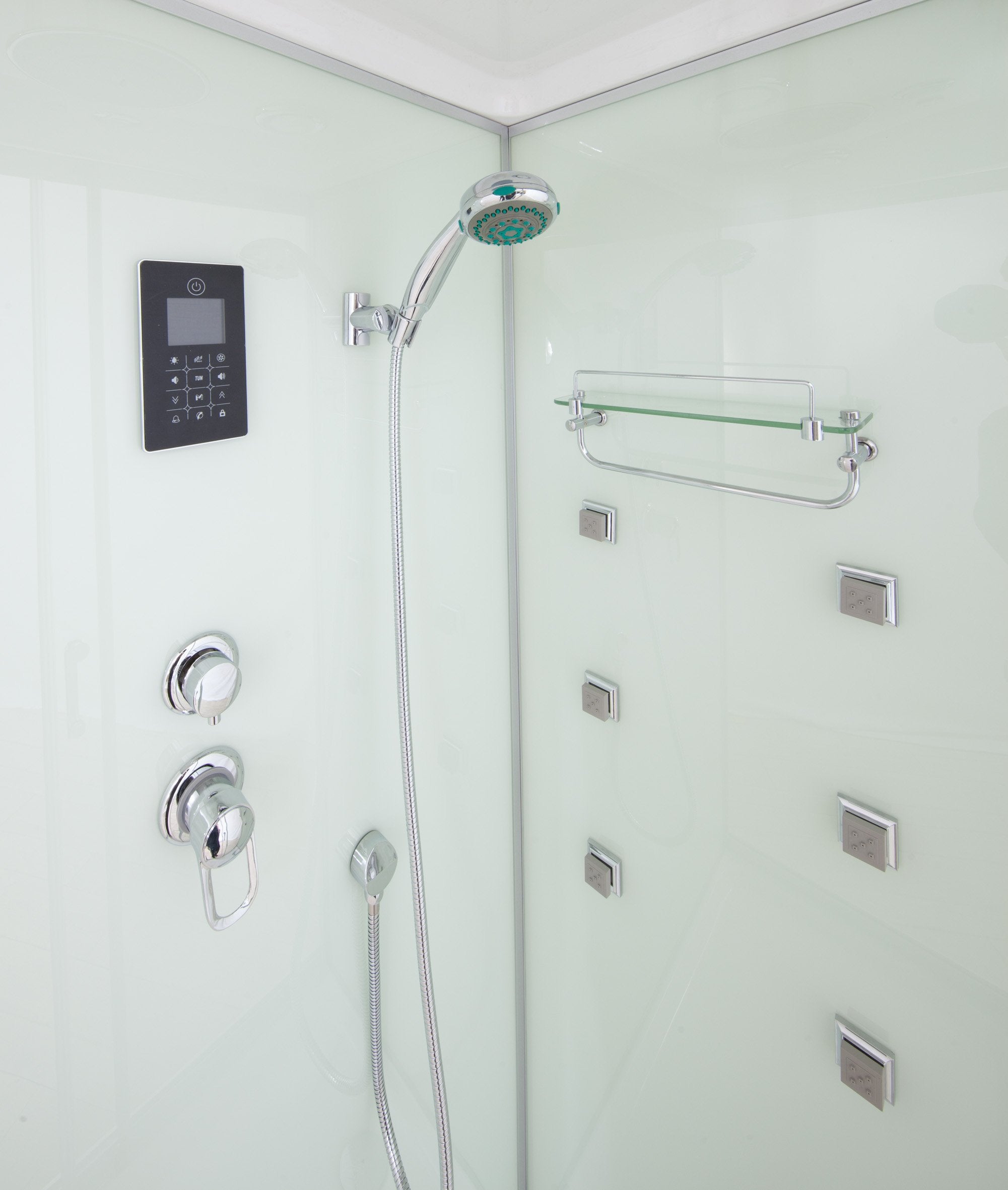 Box Doccia White Air 70x110 Destro Idromassaggio Multifunzione