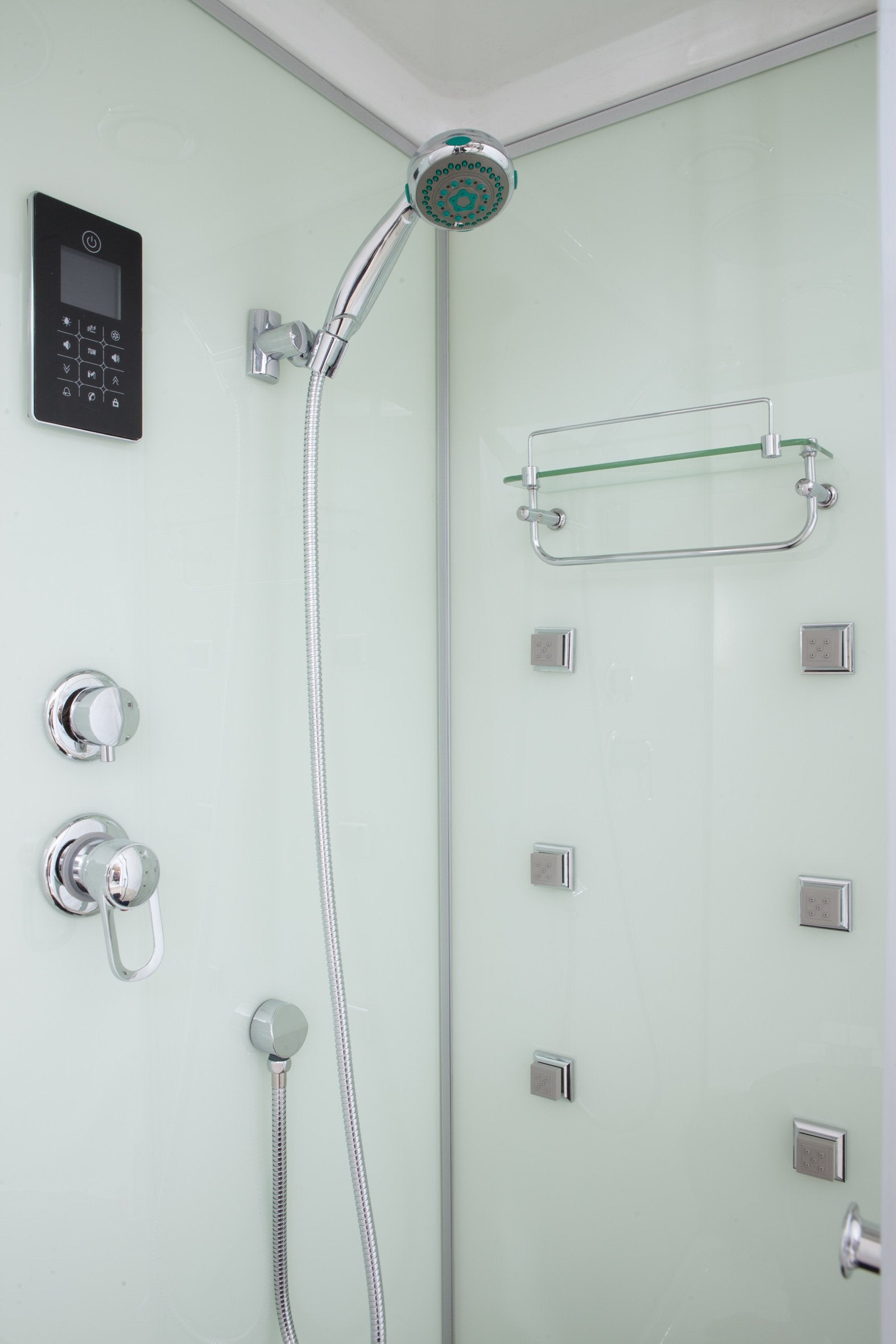 Box Doccia White Air 70x120 Destro Idromassaggio Multifunzione