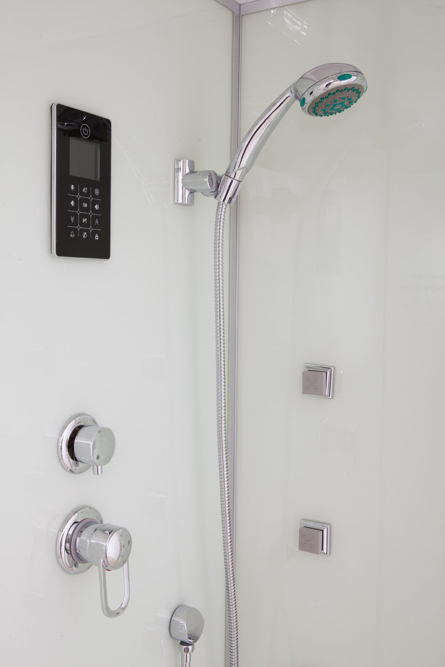 Box Doccia White Air 70x130 Sinistro Idromassaggio Multifunzione