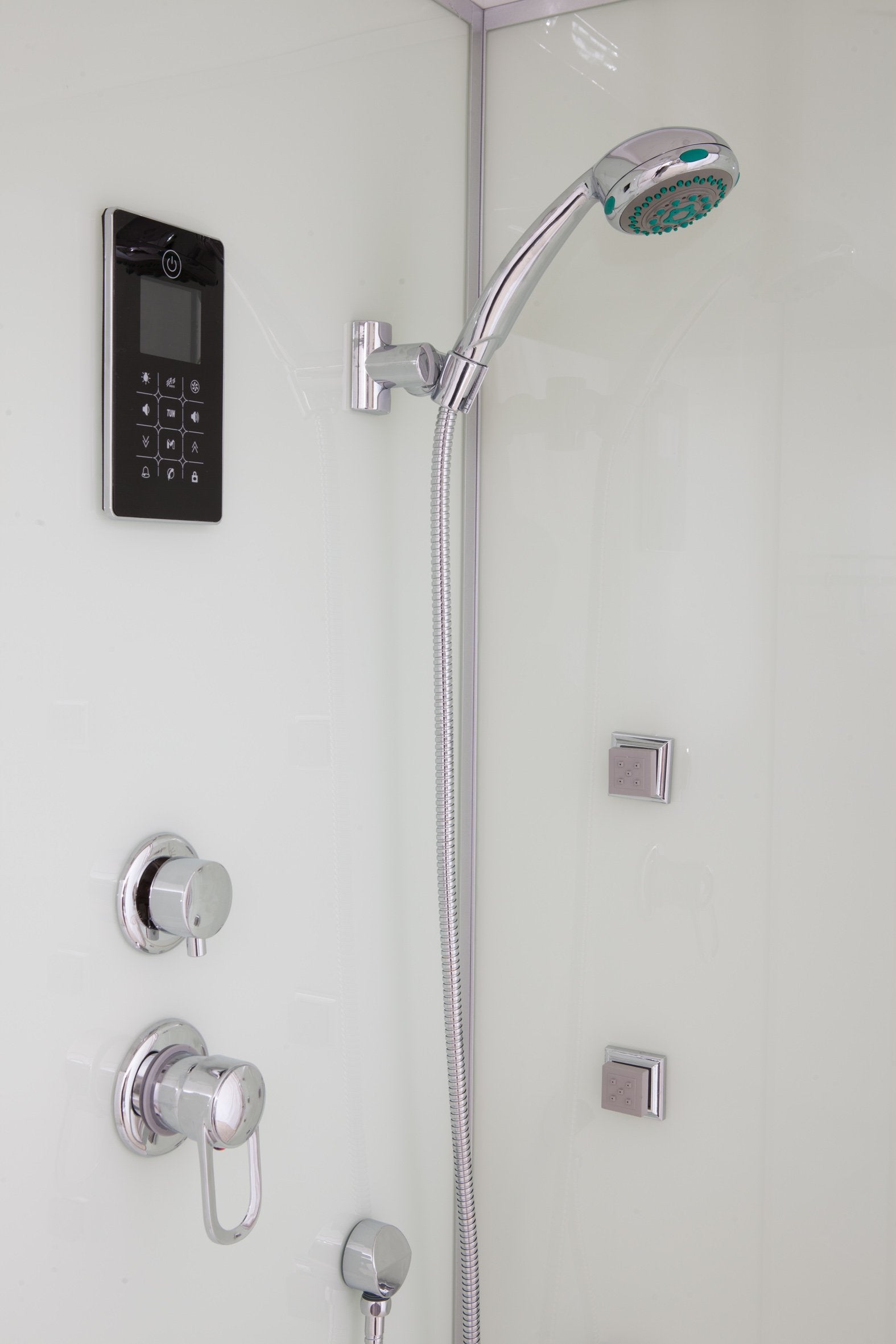 Box Doccia White Air 70x130 Sinistro Idromassaggio Multifunzione