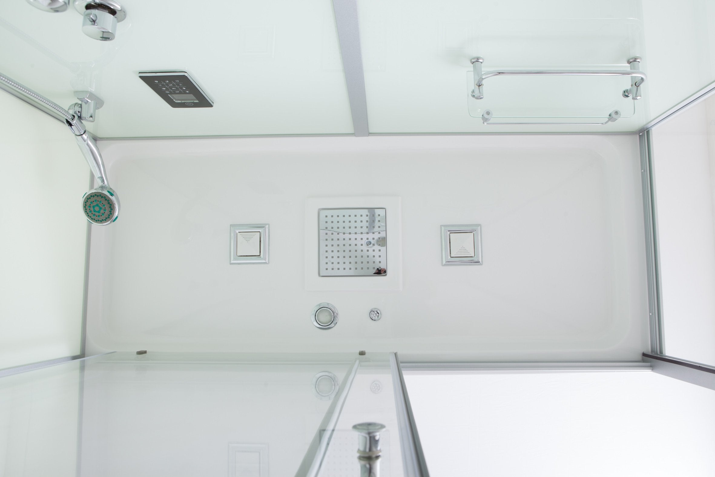 Box Doccia White Air 70x130 Sinistro Idromassaggio Multifunzione