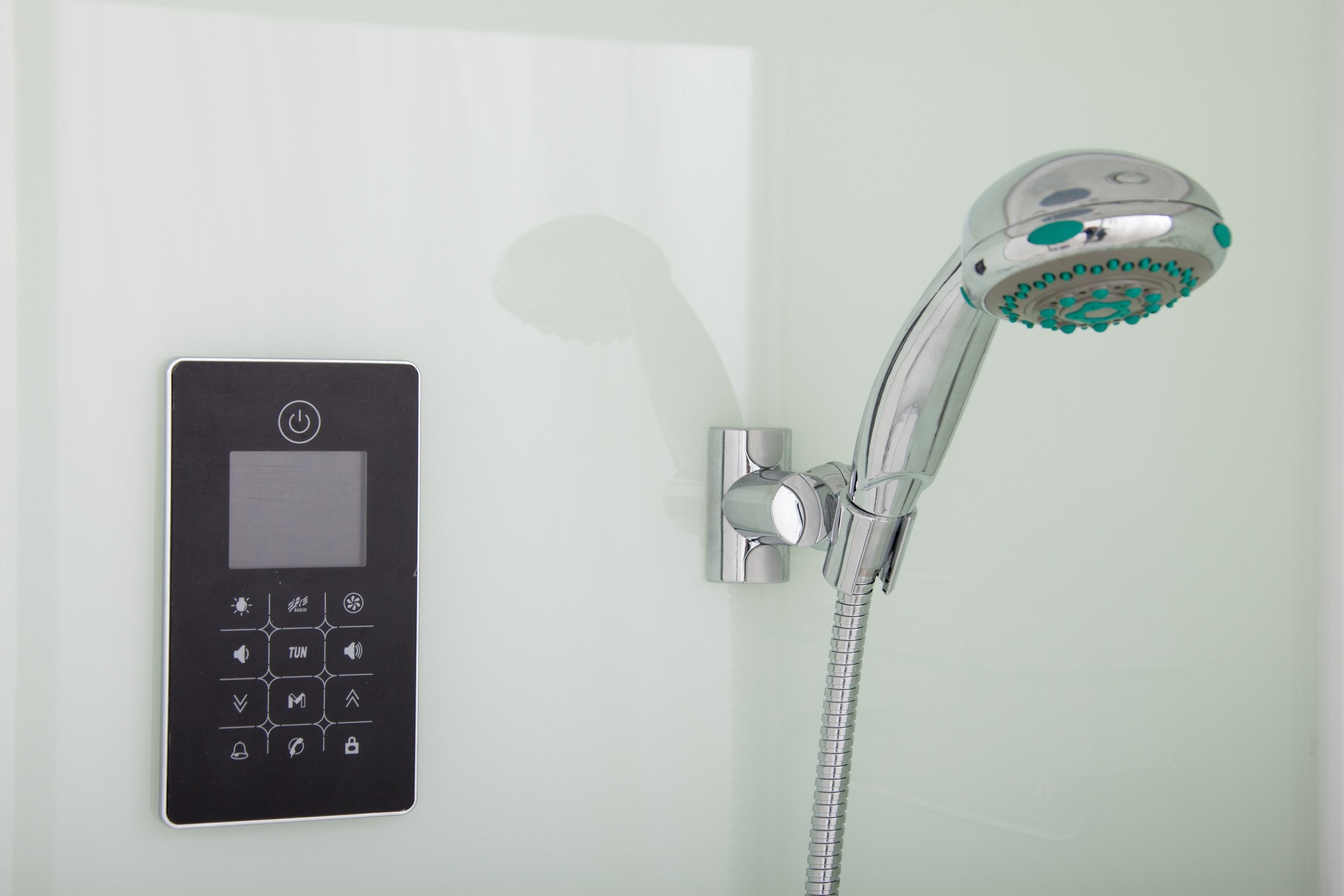 Box Doccia White Air 70x130 Sinistro Idromassaggio Multifunzione