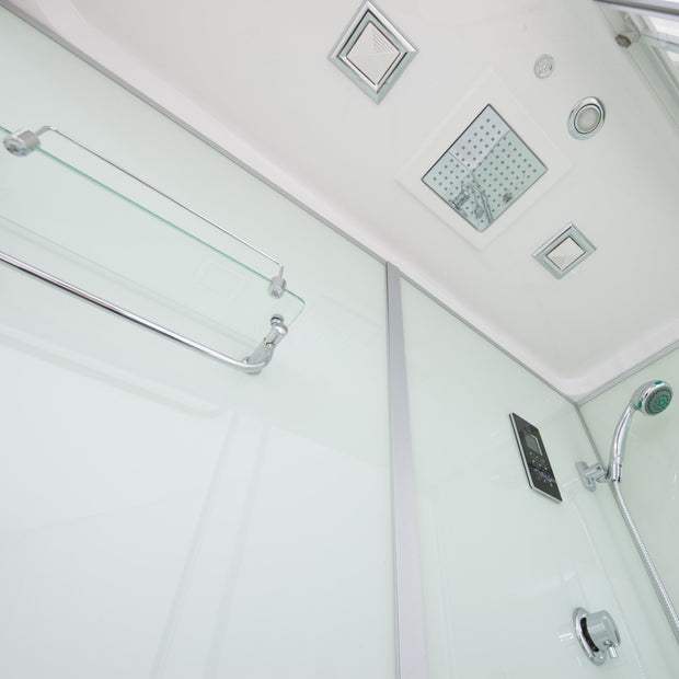 Box Doccia White Air 70x140cm Destra Idromassaggio Multifunzione