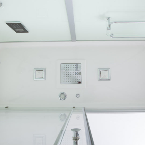 Box Doccia White Air 70x140 Sinistro Idromassaggio Multifunzione