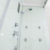 Box Doccia White Air 70x140 Sinistro Idromassaggio Multifunzione