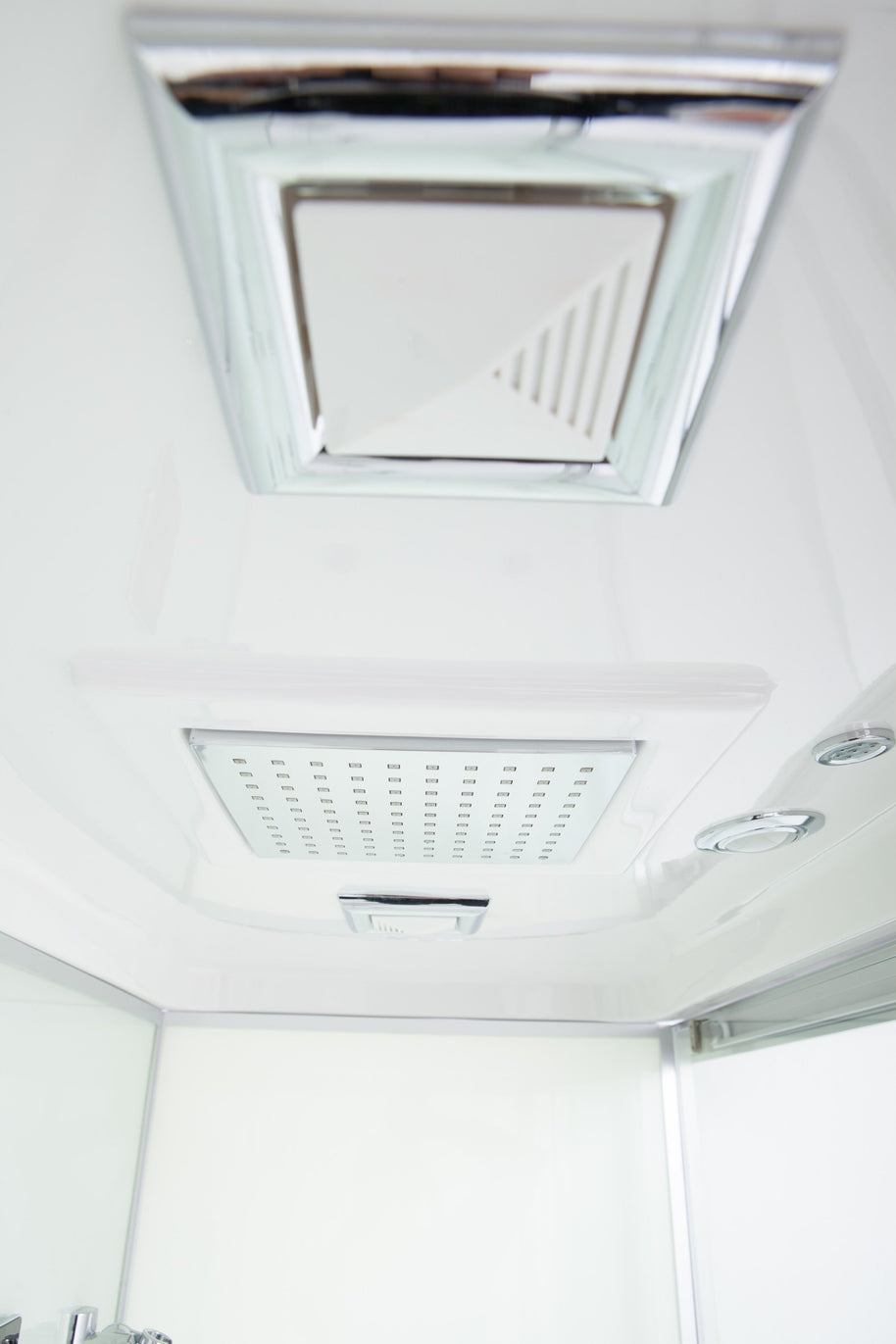 Box Doccia White Air 70x140 Sinistro Idromassaggio Multifunzione