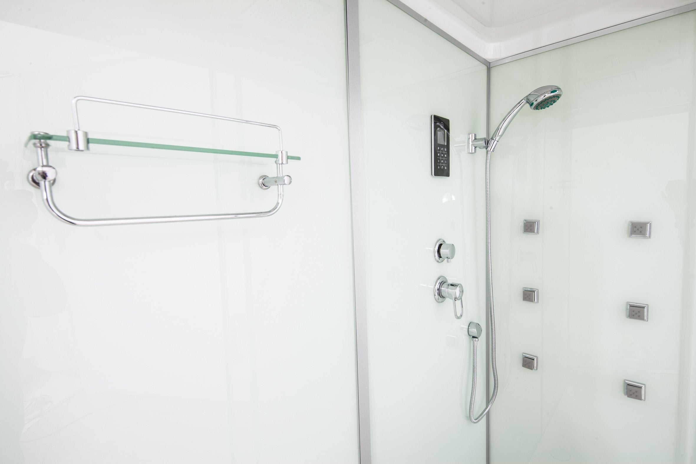 Box Doccia White Air 70x160 Destro Idromassaggio  Multifunzione