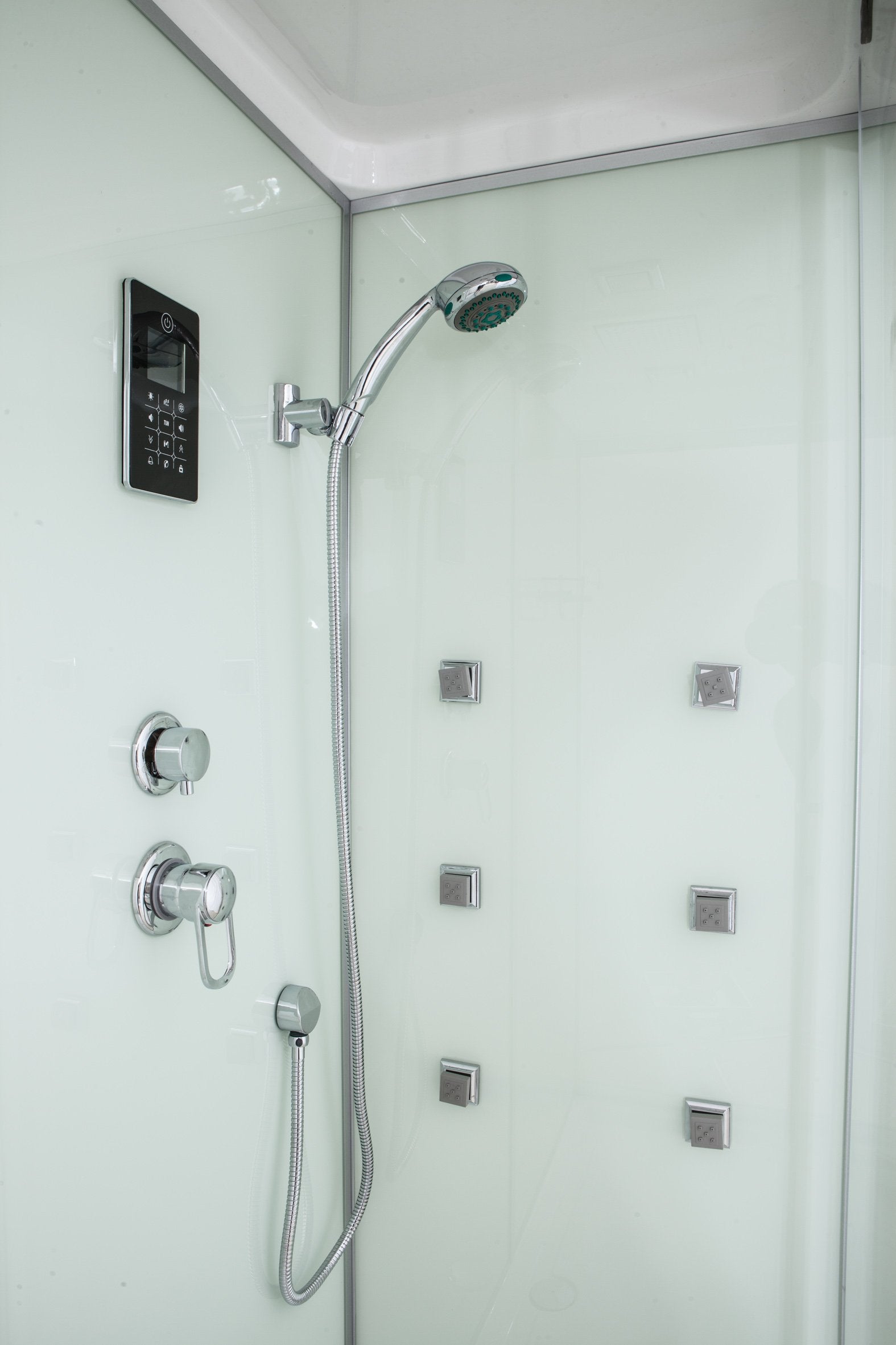 Box Doccia White Air 70x160 Destro Idromassaggio  Multifunzione