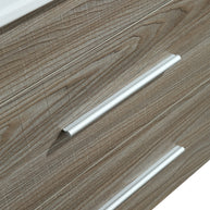 Mobile Arredo Bagno Jasmin 53 cm Sospeso Moderno Rovere