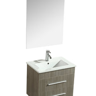 Set Mobile Arredo Bagno Kristal Grigio