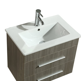 Set Mobile Arredo Bagno Kristal Grigio