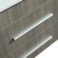 Set Mobile Arredo Bagno Kristal Grigio
