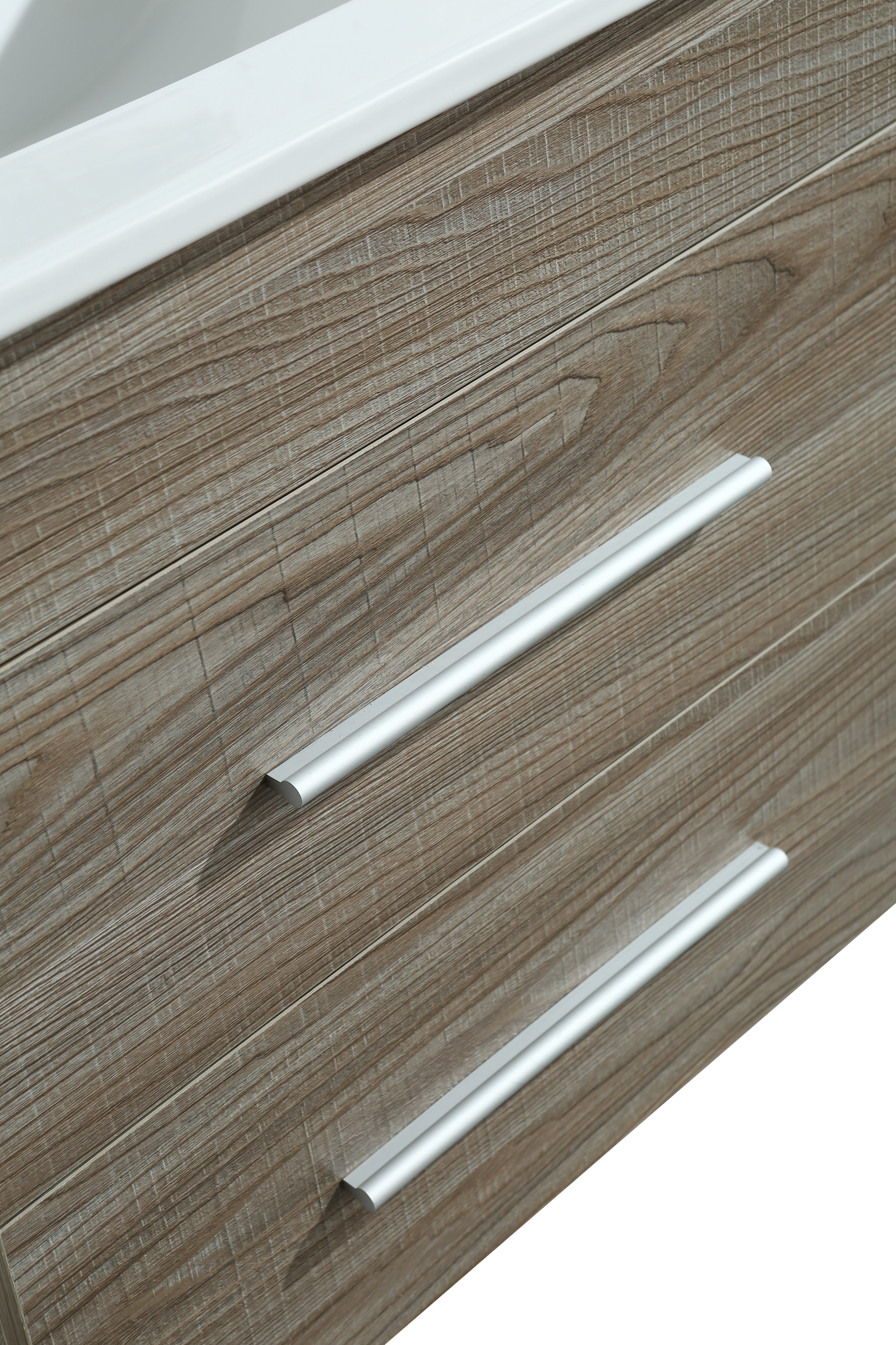 Mobile Arredo Bagno Kristal 60 cm Sospeso Moderno Rovere