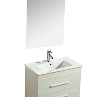 Mobile Arredo Bagno Saturno 70 cm Sospeso Moderno Bianco